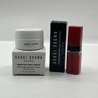 Crema reparadora de ojos Bobbi Brown Extra INTENSA Y aplastada líquida labial viaje tamaño mini Foto 1 de 3