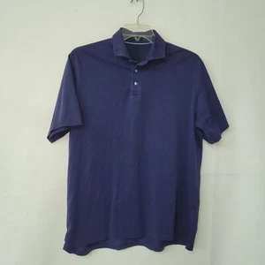 Greyson Golf Polo Shirt Mens XL Navy Blue Brrr Lightweight Logo Casual Office - Picture 1 of 13