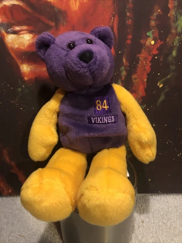 Limited Treasures NFL Minnesota Vikings Randy Moss Plush Bear Cover