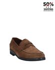 RRP€457 BARRETT Leather Penny Loafer Shoes US8.5 UK7.5 EU41.5 HANDMADE in Italy