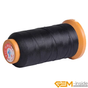 Polyester Sewing 210D Thread Spool Nylon Beading Cord Knotting 0.4mm 230 Meters - Picture 1 of 62