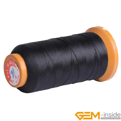 Polyester Sewing 210D Thread Spool Nylon Beading Cord Knotting 0.4mm 230 Meters  - Image 1 of 4
