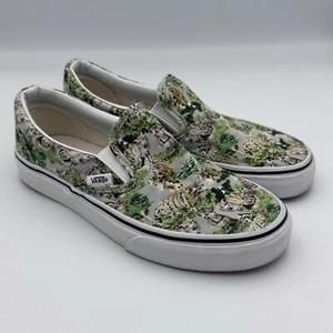 Zapatos Vans Clásicos Sin Cordones Tiger Jungle Hombres 4.5 Mujeres 6 - Imagen 1 de 12