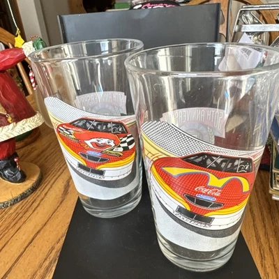 Стаканы для питья NASCAR 50th Anniversary Bill Elliott. 1998 McDonald's. Комплект из 2 - Изображение 1 из 3