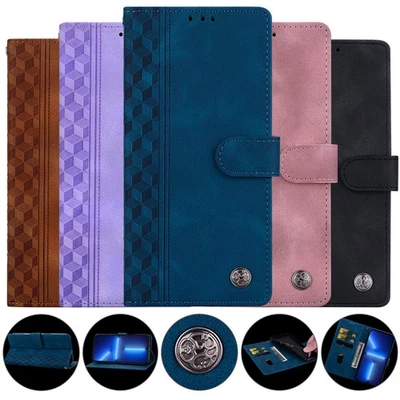 Magnetic Flip Case Wallet Leather Cover For LG K22 Plus K31 K41S K51 51S K71 K92 - Image 1 of 4
