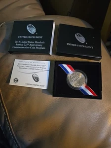 2015-D US Marshals Service Commemorative Half Dollar Proof Coin  - Picture 1 of 5