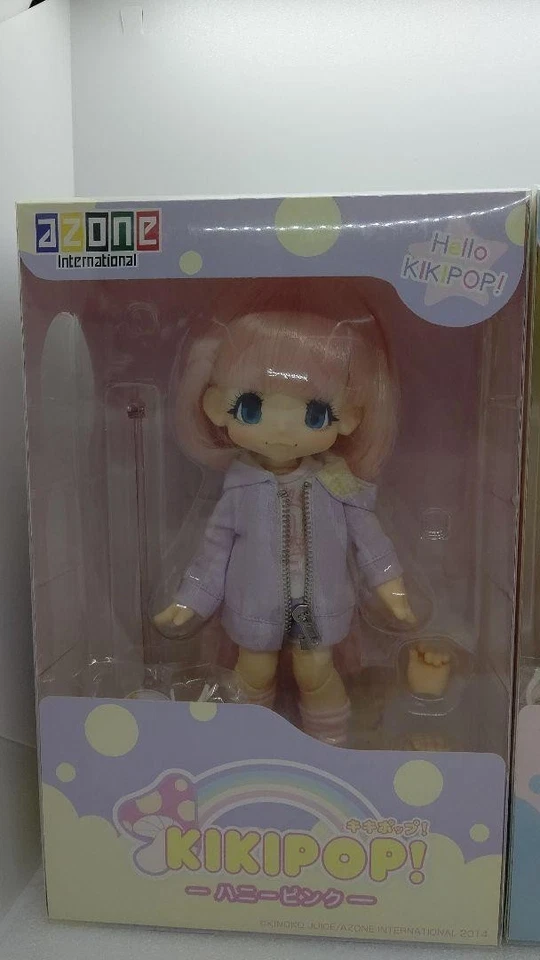 Kinokojuice Hello KIKIPOP Honey Pink 9in Figure Azone International Japan