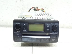 2006 TOYOTA COROLLA STEREO RADIO CD PLAYER HEAD UNIT 86120-02380 - Picture 1 of 7