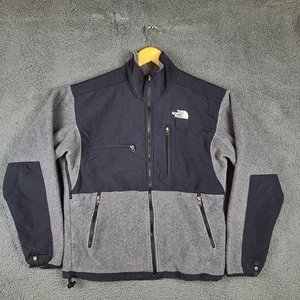 The North Face Denali Fleecejacke Herren Small grau durchgehender Reißverschluss zweifarbig - Bild 1 von 6