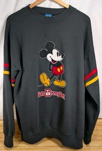 Vintage 80's Disney Character Fashions Mickey Mouse Sweatshirt Size XXL - Picture 1 of 16