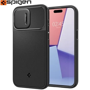 Funda de móvil para iPhone 15 Pro Max Spigen Case Cover Futeral funda negra - Imagen 1 de 14