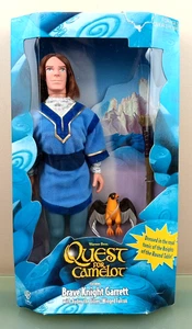 Quest for Camelot Modellino BRAVE KNIGHT GARRETT DOLL 11" (Hasbro, 1997) - Foto 1 di 5