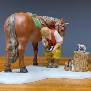 Dept 56 Dickens Village - Blacksmith To The Rescue - #56.58541 - Free Shipping - Picture 1 of 7