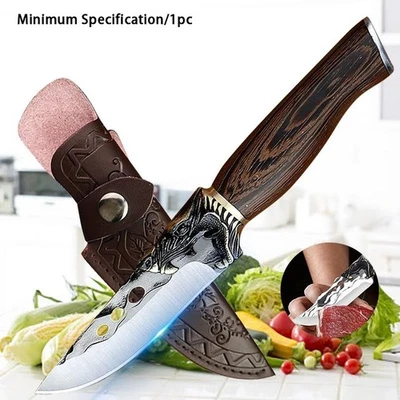 Faca de desossa de aço inoxidável multiuso cozinha acampamento utilitário conjunto de facas - Imagem 1 de 4