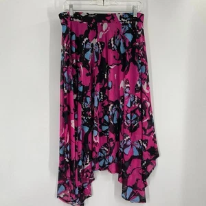 Cato Y2K Fairy Forrest Whimsy Butterfly Mesh Asymmetrical Skirt Small NEW - Picture 1 of 9