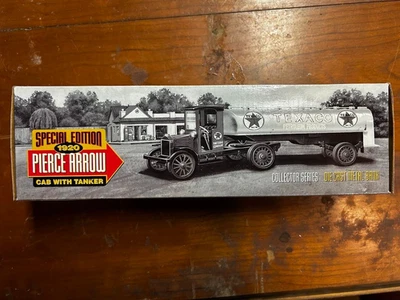 Ertl 1920 Pierce Arrow Cab w/ Tanker Texaco Die Cast Metal Bank Special Edition - Image 1 of 2