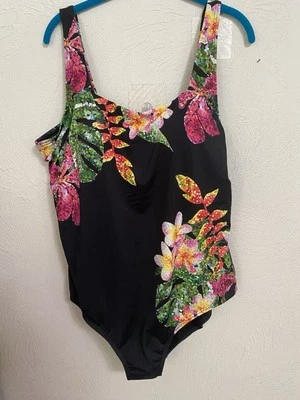 TRAJES DE BAÑO PARA TODAS LAS MUJERES TRAJE DE BAÑO 1 PIEZA, TALLA 24 multicolor con negro Foto 1 de 4