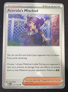Pokemon TCG - Mega Evolution (MEG EN) Acerola's Mischief - #113/132 - Picture 1 of 1