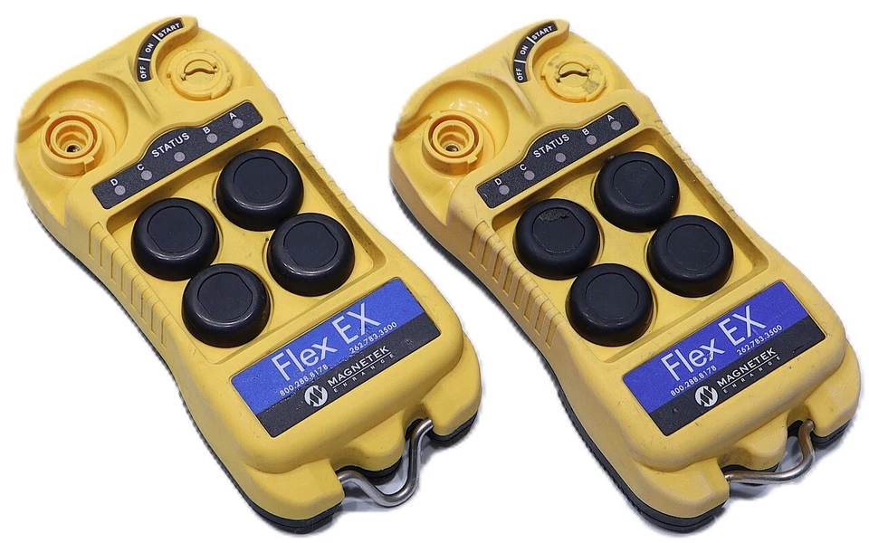 * QTY. (1) MAGNETEK FLEX 4EX RADIO REMOTE CONTROL - Image 1 of 3