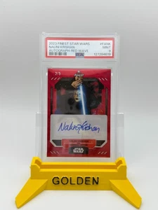 2023 Topps Star Wars Finest Nalini Krishan as Bariss Offee Red Wave Auto /5 - Picture 1 of 2