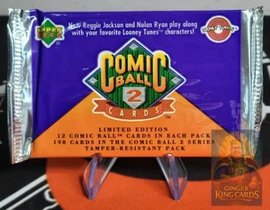 Comic Ball 1991 Series 2 Trading Card Upper Deck New Unopened Sealed Packs - Picture 1 of 2