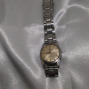 Reloj Omega Seamaster Automático Hombre Esfera Plateada Usado De Japón - Imagen 1 de 4