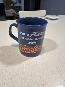 Cadbury Time Out Blue Coffee Cup Collectable Staffordshire Tableware England - Picture 1 of 3