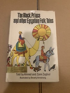 The Black prince And Other Egyptian folk Tales 1971 Library Edition Reinforced - Picture 1 of 9