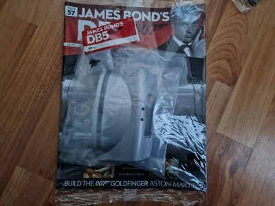 Eaglemoss 1/8 Costruire il Proprio James Bond 007 Aston Martin DB5 Issue 57 Inc - Immagine 1 di 2