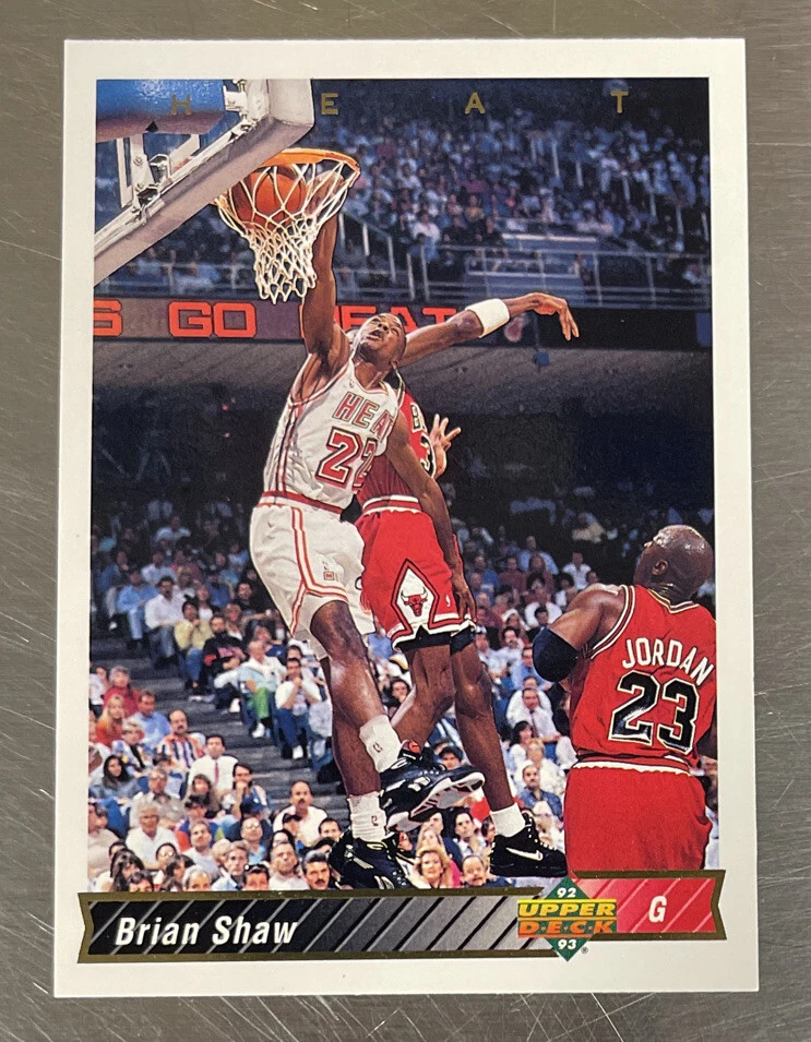 1992-93 Upper Deck International Italian Edition Brian Shaw #202 Michael Jordan - Image 1 of 2