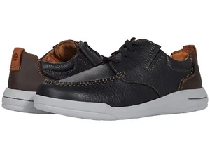 CLARKS DRIFTWAY LOW BLACK COLOR  LEATHER SIZE 11.5M  NIB - Picture 1 of 5