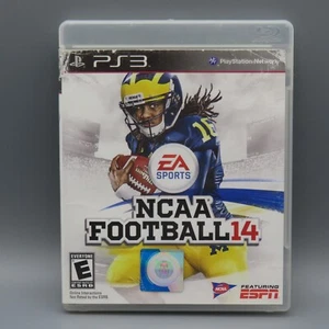 NCAA Football 14 Sony PlayStation 3 PS3 2013 Completo con Manual CIB - Imagen 1 de 4