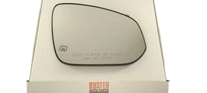 Fits 14-19 Highlander Right Passenger Mirror Glass w/Holder Heated Built in USA - Picture 1 of 6