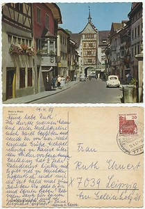 32842 - Stein am Rhein - Untertor - Ansichtskarte, gelaufen 19.4.1967 - Picture 1 of 1