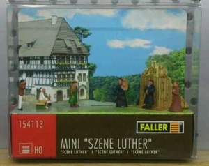 Figurine Faller H0 154113 Mini "Scena di Lutero" NUOVE e CONFEZIONE ORIGINALE - Foto 1 di 1