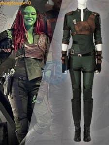 Guardianes de la Galaxia Vol.3 Gamora Cosplay Disfraz Body Chaleco Zapatos Trajes - Imagen 1 de 17