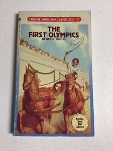Die ersten Olympischen Spiele #77 Baglio Wählen Sie Ihr eigenes Abenteuerbuch CYOA Buchmesse 001 - Bild 1 von 5