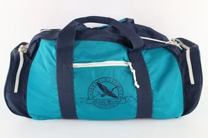 Vintage 90s Eddie Bauer Distressed Spell Out Large Handed Duffel Bag Gym Bag USA - Picture 1 of 9