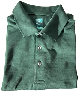 Pro Tour ~ Air Play ~ Poloshirt ~ Herren ~ XL ~ Waldgrün ~ Langarm ~ Polyester - Bild 1 von 9
