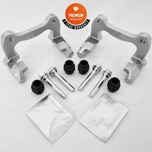 REAR AXLE BRAKE CALIPER CARRIER BRACKET SLIDER SET FOR VW PASSAT B5 1996-2005 - Picture 1 of 5