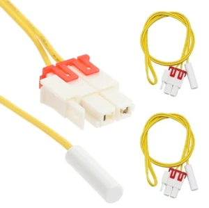 2PC Temperature Sensor for Samsung RFG237AARS RF263AEBP RFG297ABBP RB217ACBP NEW - Picture 1 of 7