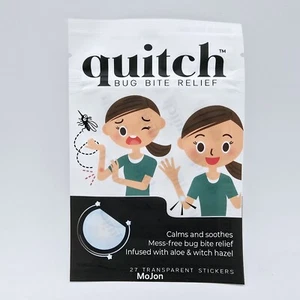 Quitch Bug Bite Relief Calms Soothes With Aloe & Witch Hazel Exp 9/25, 27 Count - Picture 1 of 6