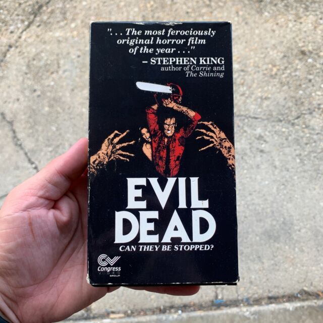 The Evil Dead VHS Video (1981) PVC2018A – Horror Stock