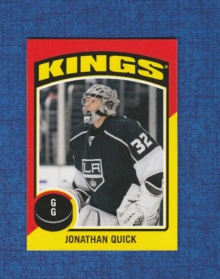 2014-15 OPC O-pee-chee Stickers # ST-43 Jonathan Quick - Image 1 of 2