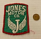 Vintage Older Jones Motor Co. Sew On Patch Very Nice Very Rare