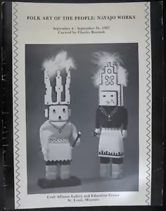 FOLK ART OF THE PEOPLE: NAVAJO WORKS from the Southwest 1987 Alfred Walleto HOPI - Picture 1 of 6