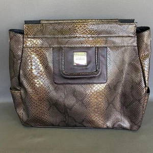 Miche Big Bag Shell Cover - Jennifer October 2010 Bronze Faux Snakeskin Retired - Picture 1 of 9