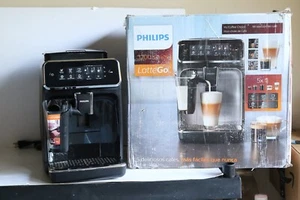 Philips 3200 Latte Go Automatic Espresso Machine, Black | 5 Recipes | - Bild 1 von 6