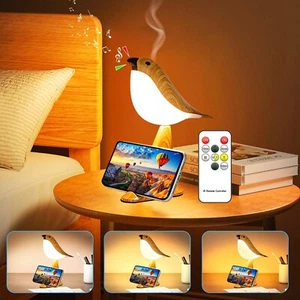 Small Desk Lamp, Small Bird Table Lamps,2600mAh Rechargeable Cordless Lamp, 3... - Picture 1 of 8