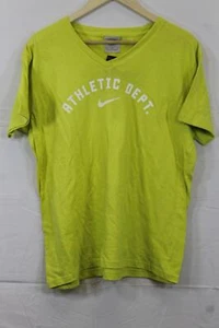 Womens Nike Athletic Dept Dry Green T-Shirt Large New W Tags - Picture 1 of 4